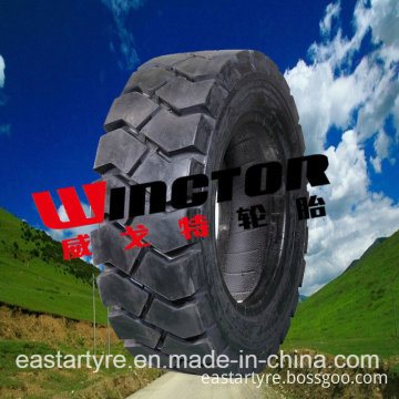 Strong Manipulation 700-12 12pr Pneumatic Forklift Tire with Rim 5.00s